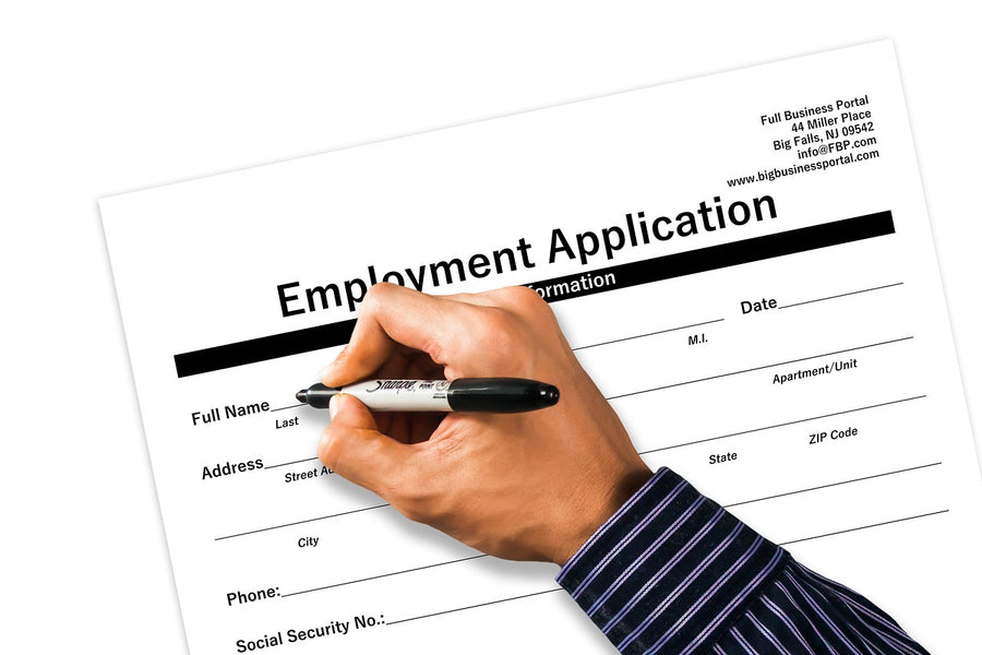What questions should NOT be on your employment application?