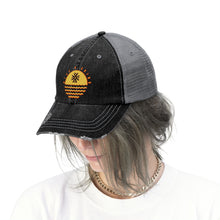 Load image into Gallery viewer, Rise And Grind Unisex Trucker Hat - HR-Rescue
